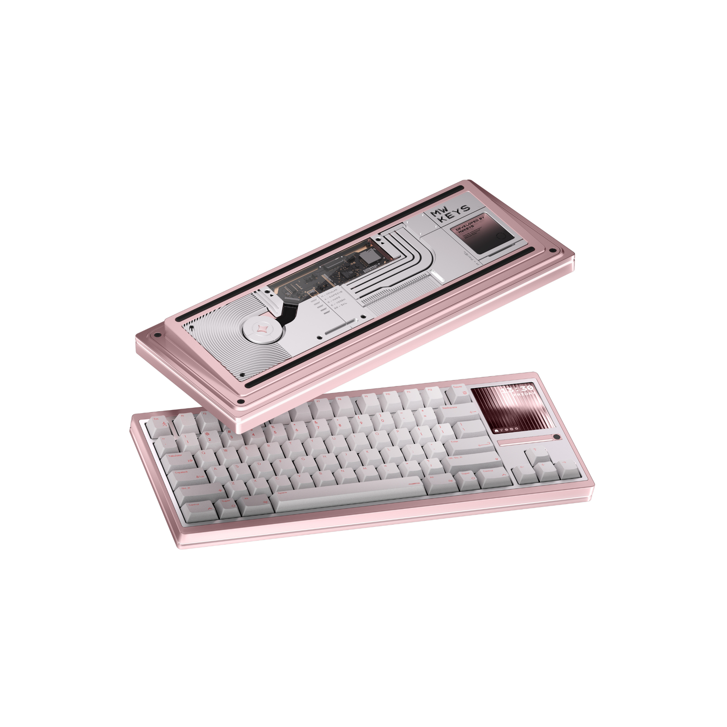 【Group-buy】タッチスクリーン搭載 MASS 80メカニカルキーボード