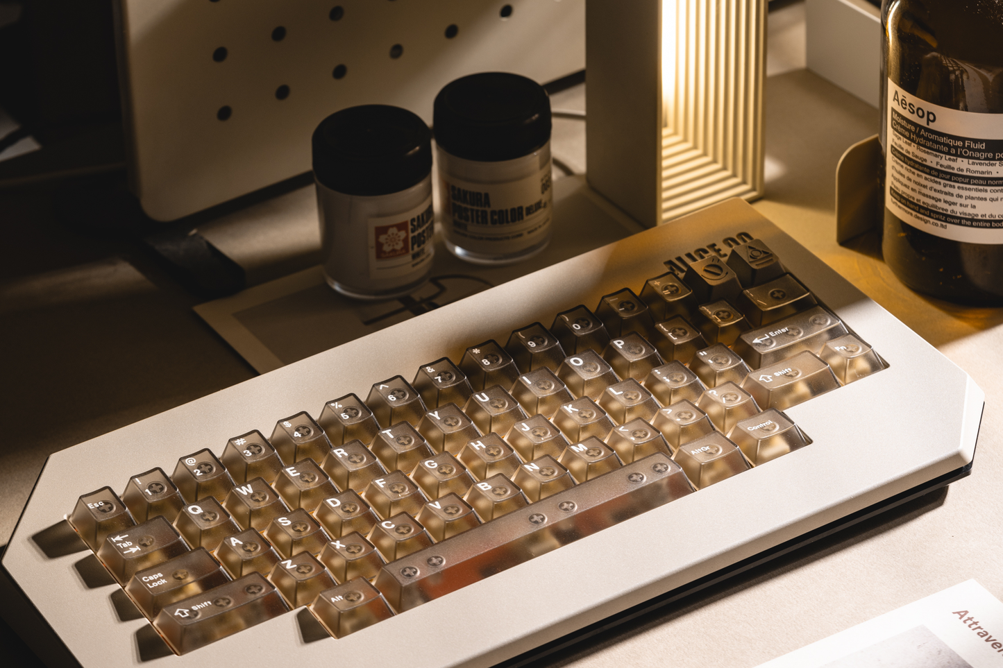 Lelelab Matra Alice 90 Retro 自作キーボードキット