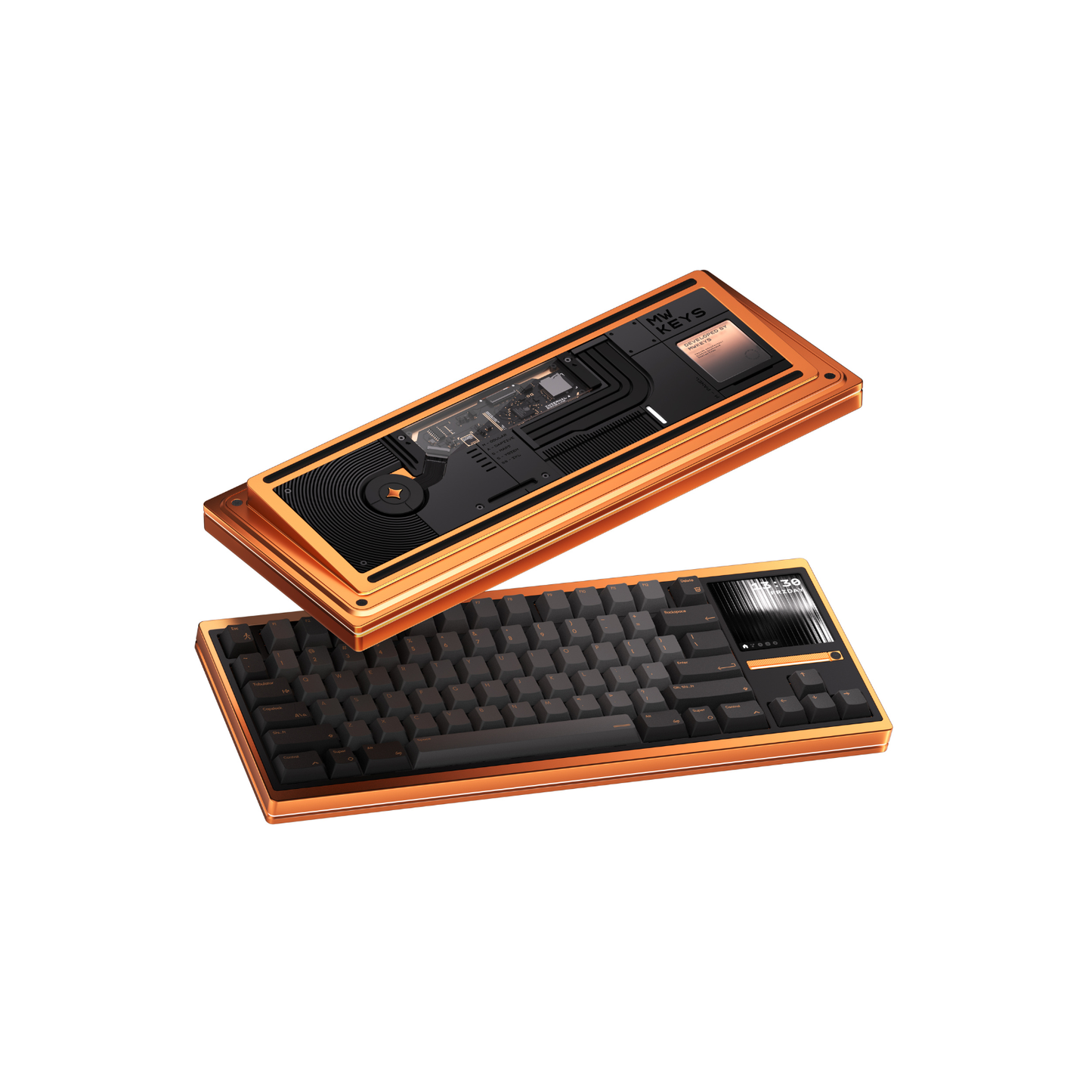 【Group-buy】タッチスクリーン搭載 MASS 80メカニカルキーボード