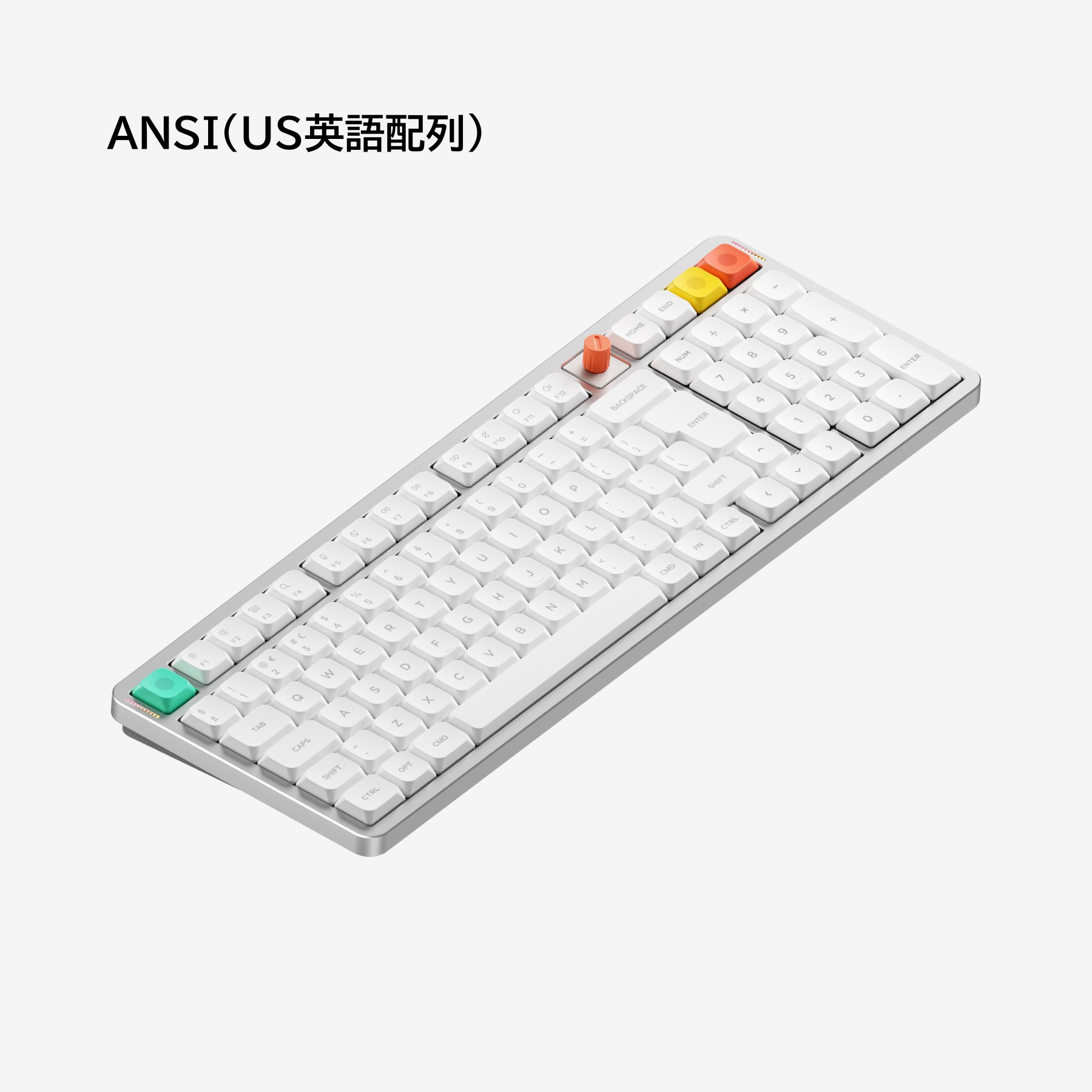 Air100 V3 英語配列対応 メカニカルキーボード