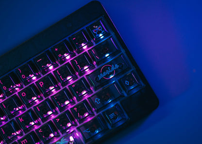 Lelelab x ICE CAT Seaside Clear Keyset