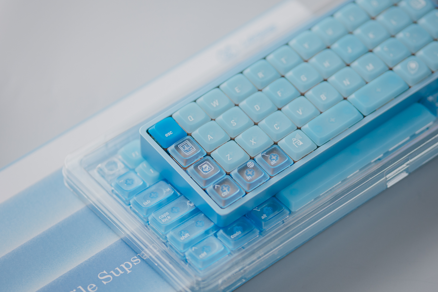 キーキャップ 透明｜UVプリント・メカニカルキーボード用｜LeleLab
