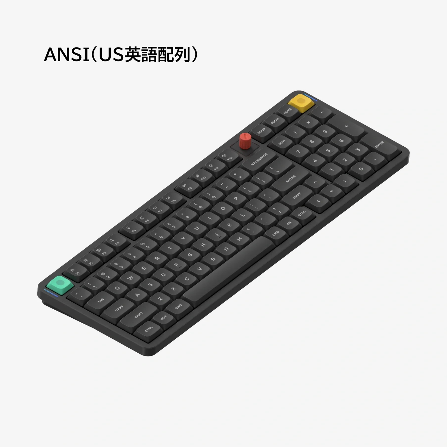 Air100 V3 英語配列対応 メカニカルキーボード ブラック
