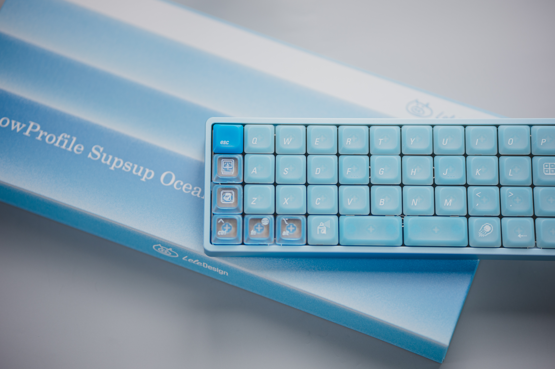 キーキャップ 透明｜UVプリント・メカニカルキーボード用｜LeleLab