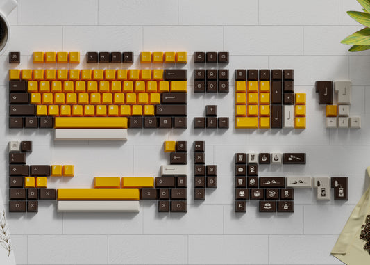 【新発売】Keyreative Nekoccino ABS Cherry Profile キーキャップ
