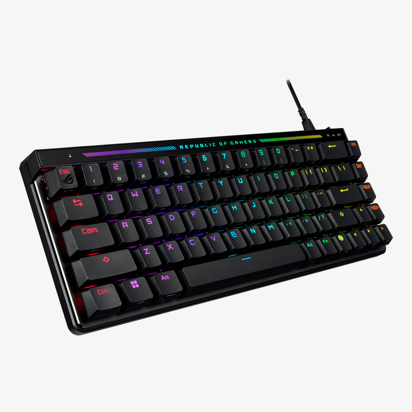 ROG Falchion Ace HFX 磁気センサースイッチ搭載ゲーミングキーボード