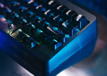 Lelelab x ICE CAT Seaside Clear Keyset