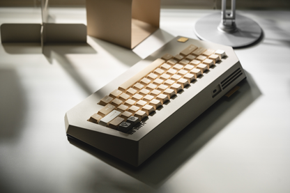 LeleLab Matra Alice 90 レトロデザイン キーボードキット