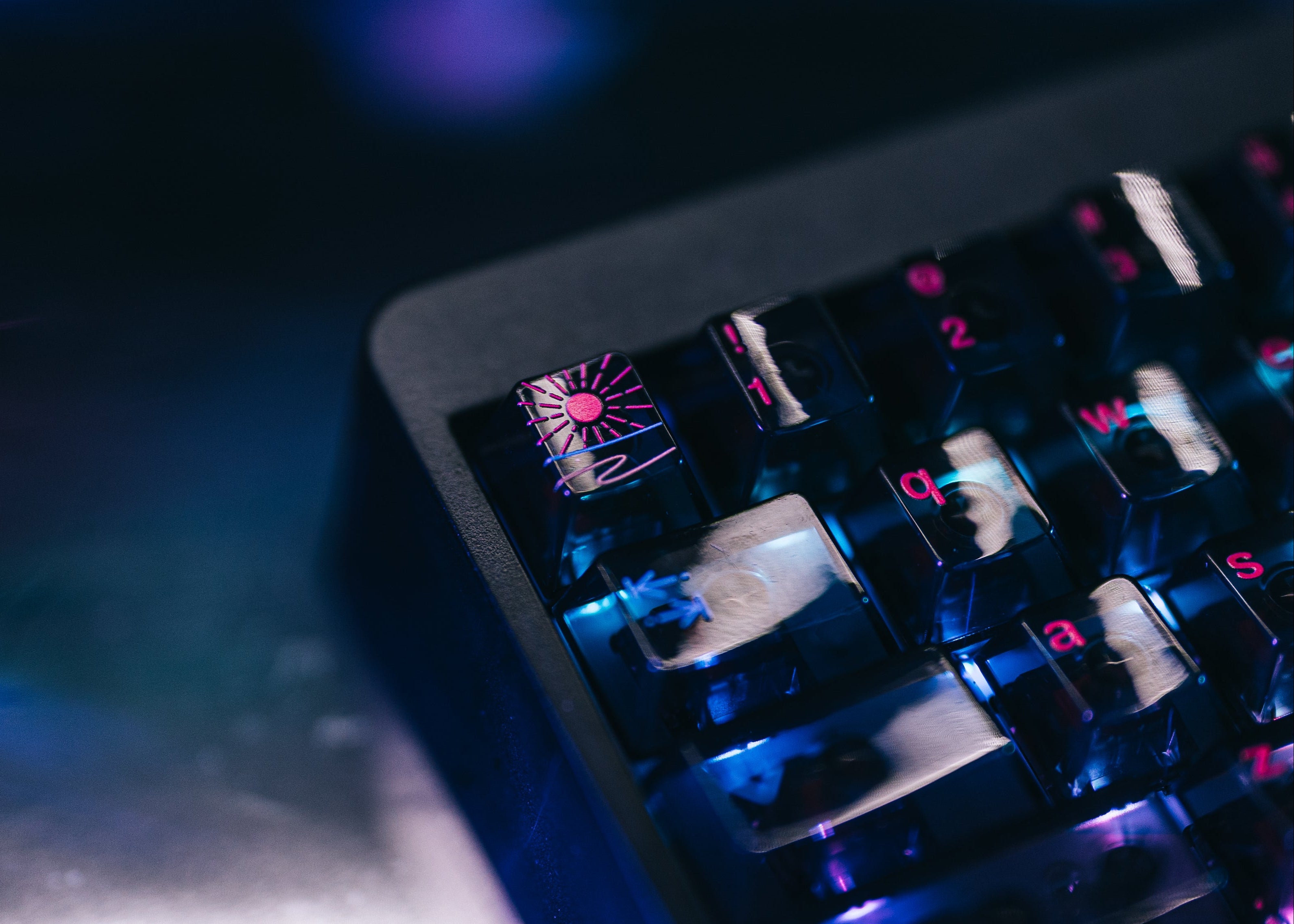 Lelelab x ICE CAT Seaside Clear Keyset – DIGIART