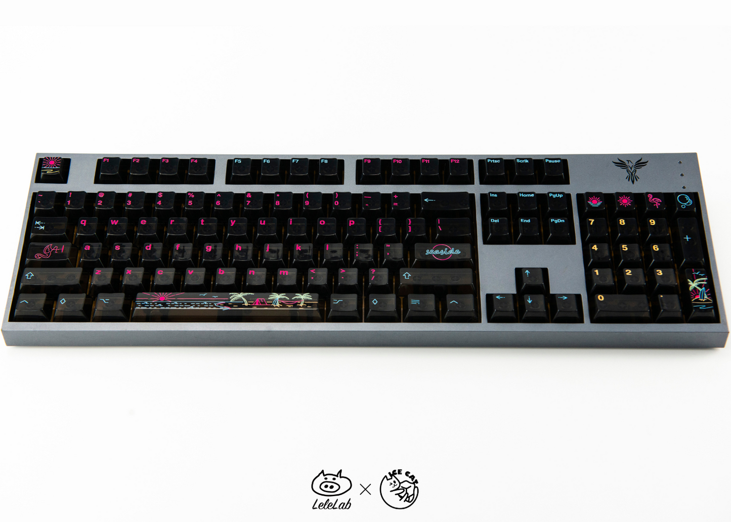 Lelelab x ICE CAT Seaside Clear Keyset