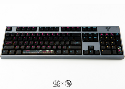 Lelelab x ICE CAT Seaside Clear Keyset