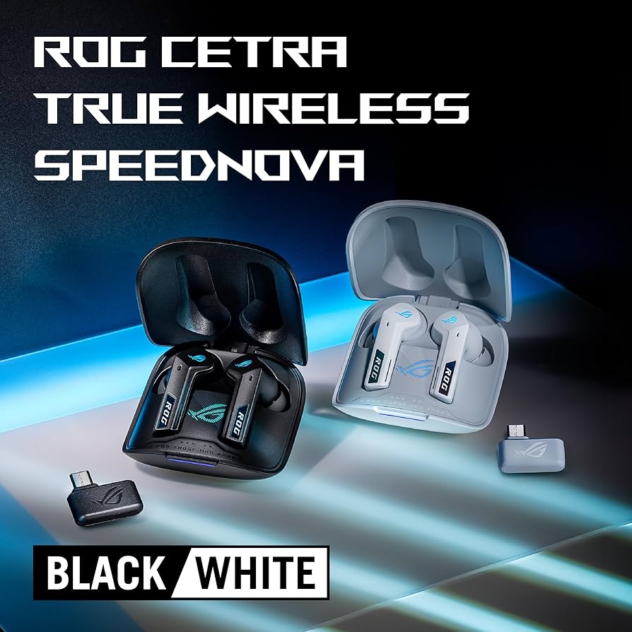 イヤホン ROG Cetra True Wireless Speednova ROG Cetra True Wireless SpeedNova | 左右分離型 | Gaming 左右分離型
