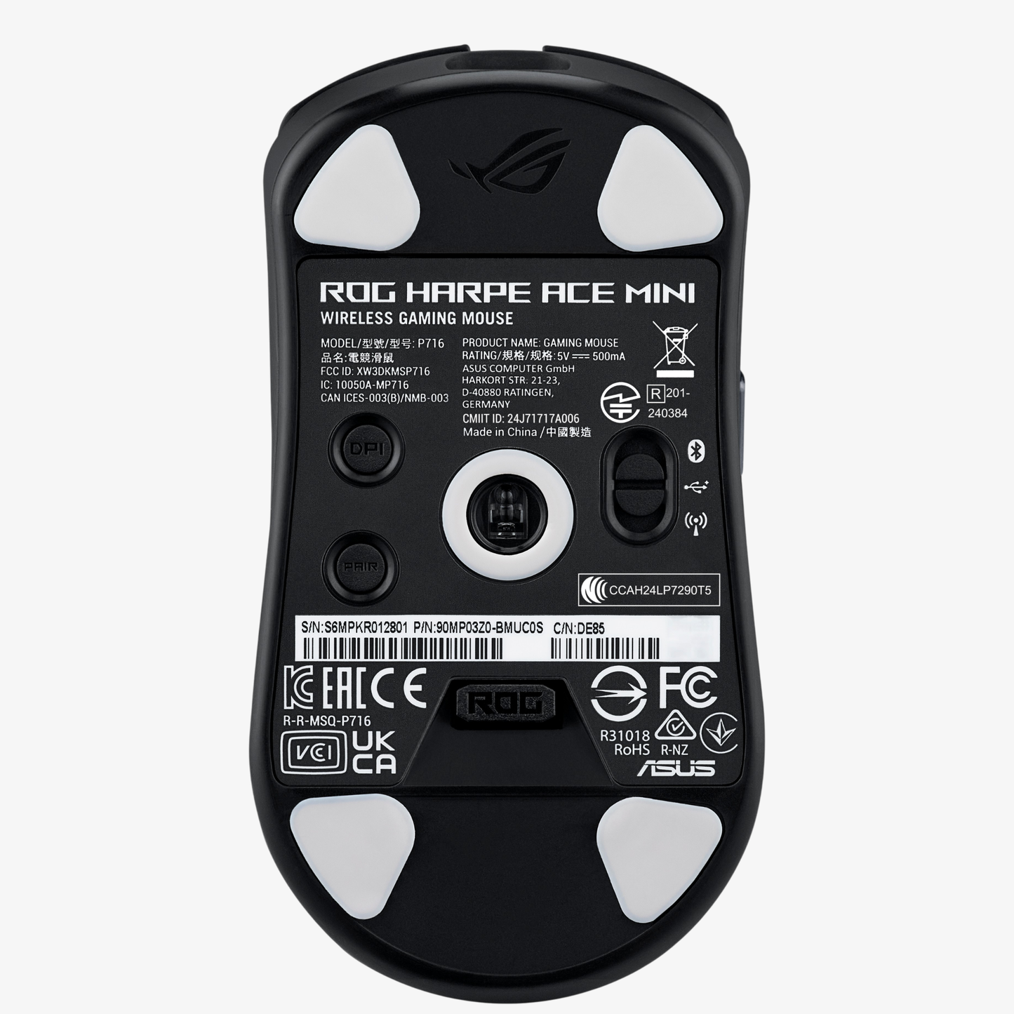 【新発売】ROG Harpe Ace Mini ゲーミングマウス