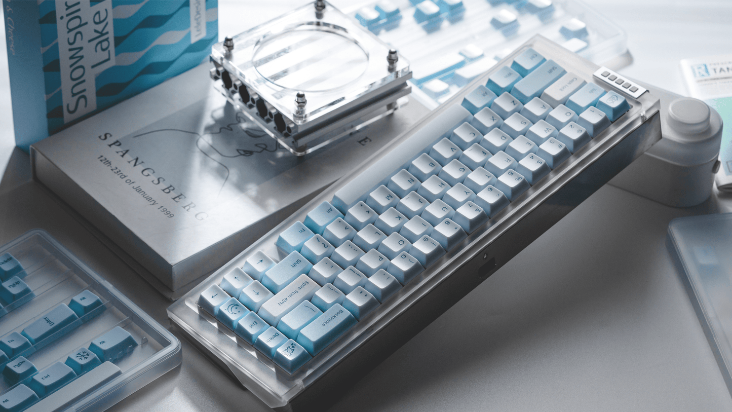 【新発売】LeleLab×Cheese Snowspire Lake Keycap set
