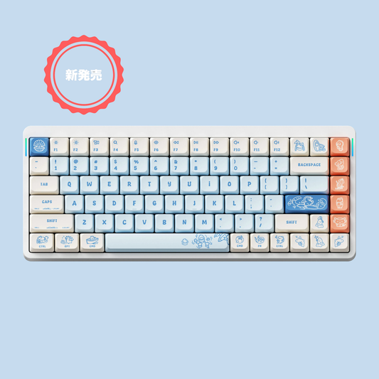 NuPhy x Riel Aquarium nSA Profile Dye-Sub PBTキーキャップセット