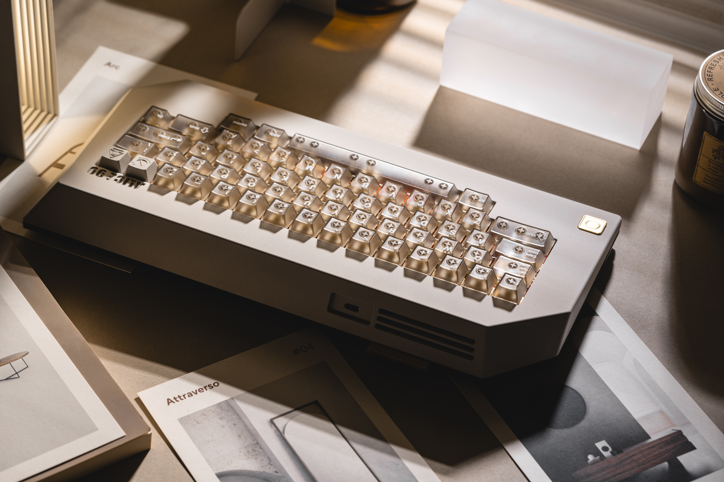 Lelelab Matra Alice 90 Retro 自作キーボードキット