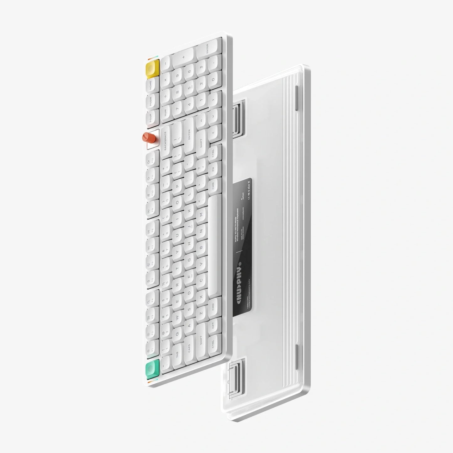 Air100 V3 ロープロファイル ワイヤレスメカニカルキーボード ホワイト