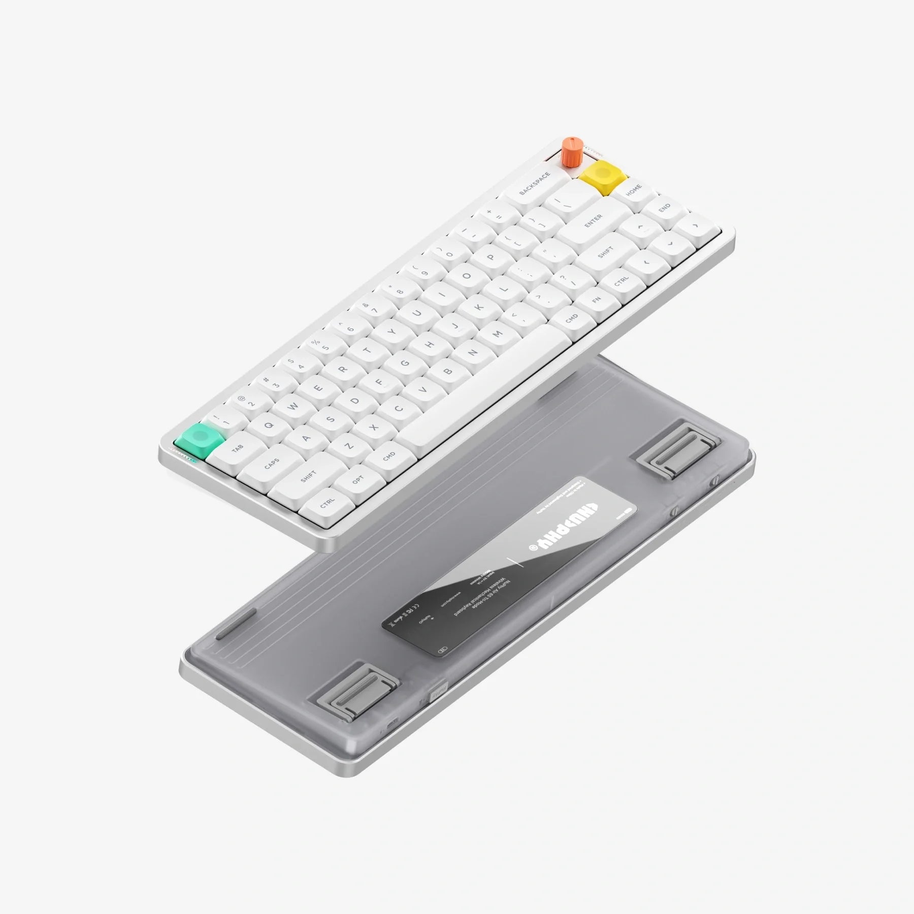 Air65 V3 ロープロファイル ワイヤレスメカニカルキーボード ホワイト