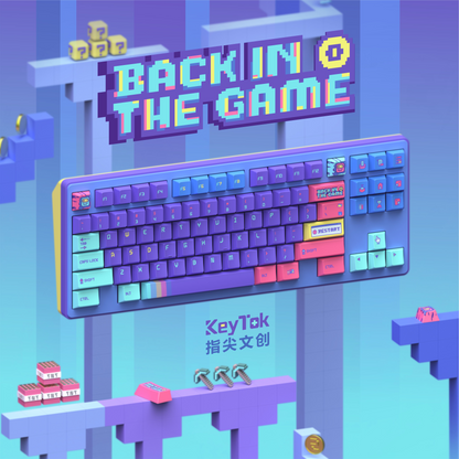 KeyTok Back In The Game Cherry Profile Dye-Sub PBT キーキャップ