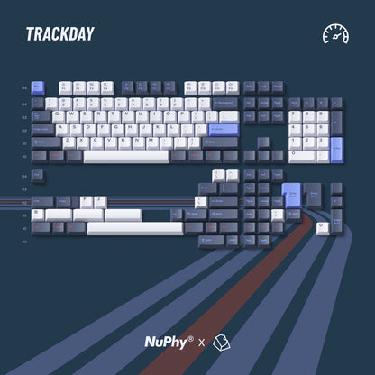 【新発売】NuPhy x biip Trackday Berryプロファイル PBTキーキャップ