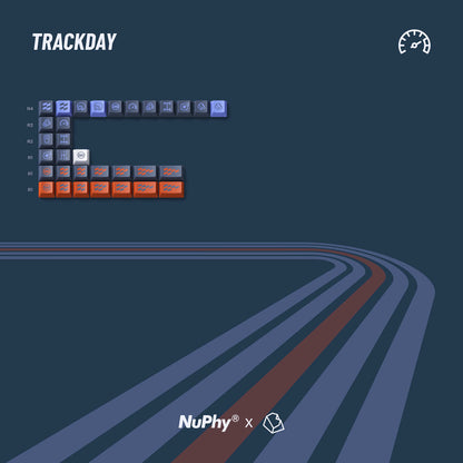 【新発売】NuPhy x biip Trackday Berryプロファイル PBTキーキャップ