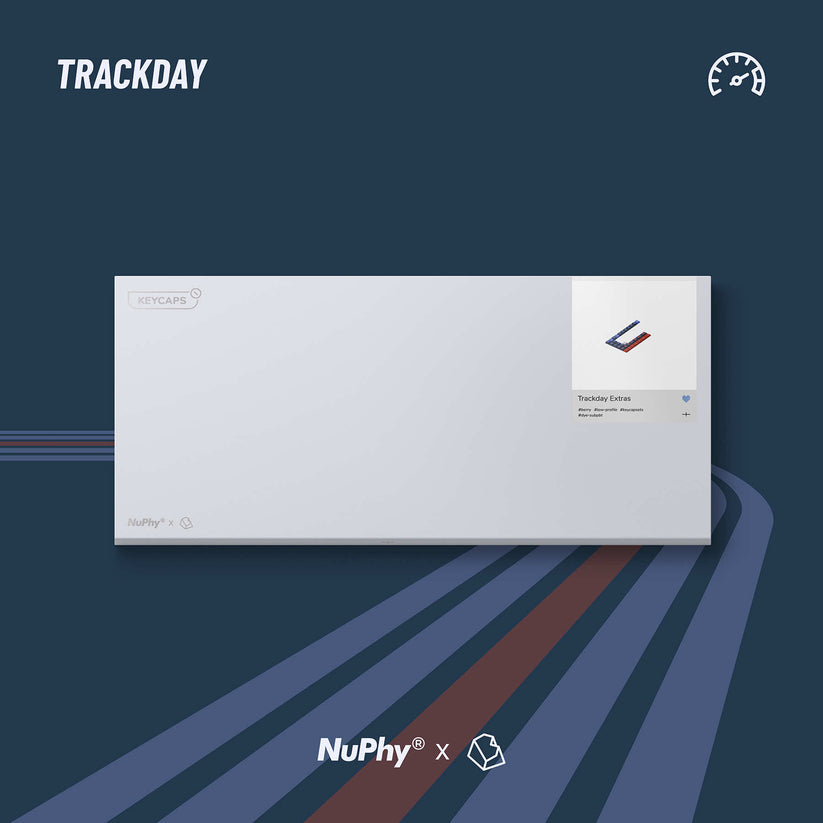 NuPhy x biip Trackday Berryプロファイル PBTキーキャップ – DIGIART