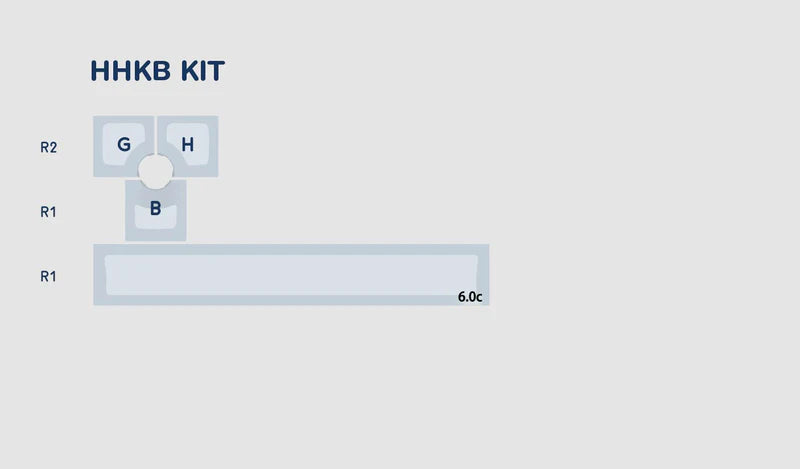 Kereative KAT Operator Thickened Double Shot PBT キーキャップ