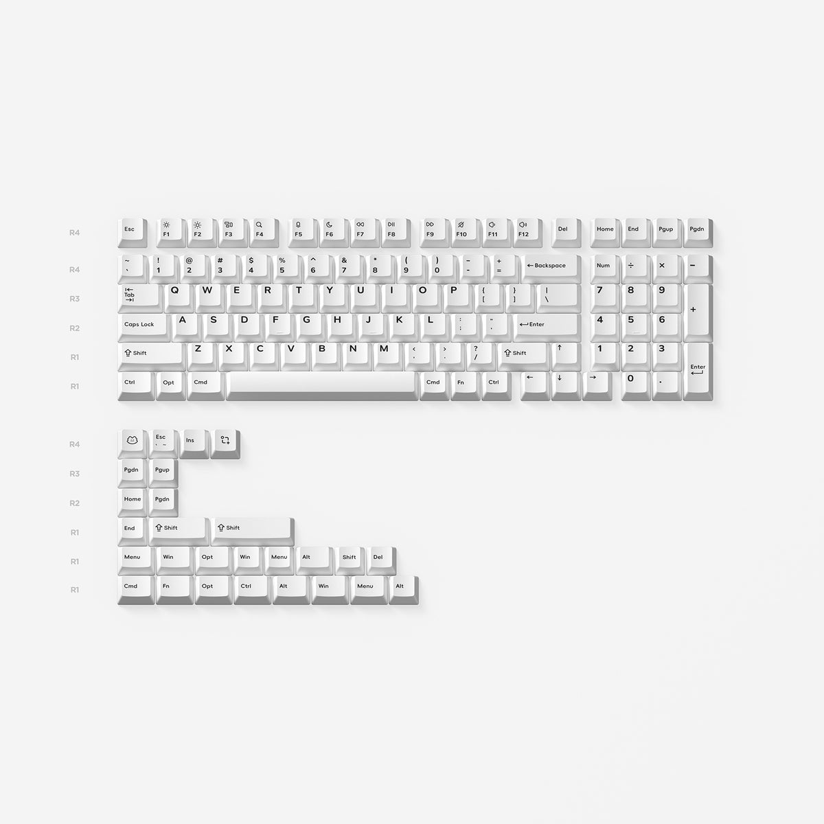 WoB & BoW Berryプロファイル PBTキーキャップ – DIGIART