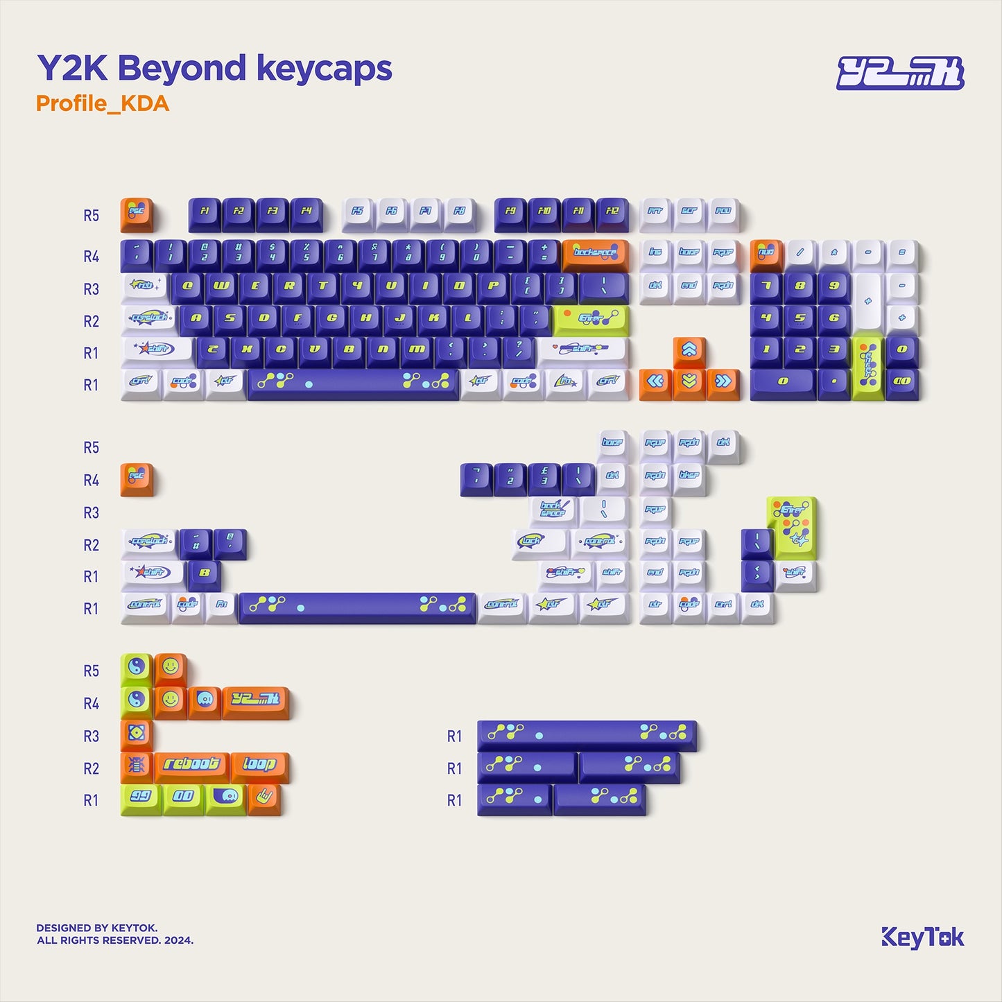 Y2K KDA キーキャップ