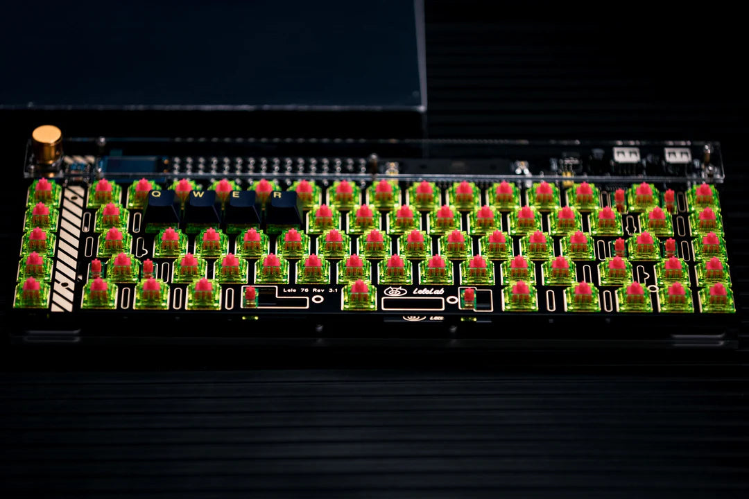 Lelelab Y2K 76 自作キーボードキット