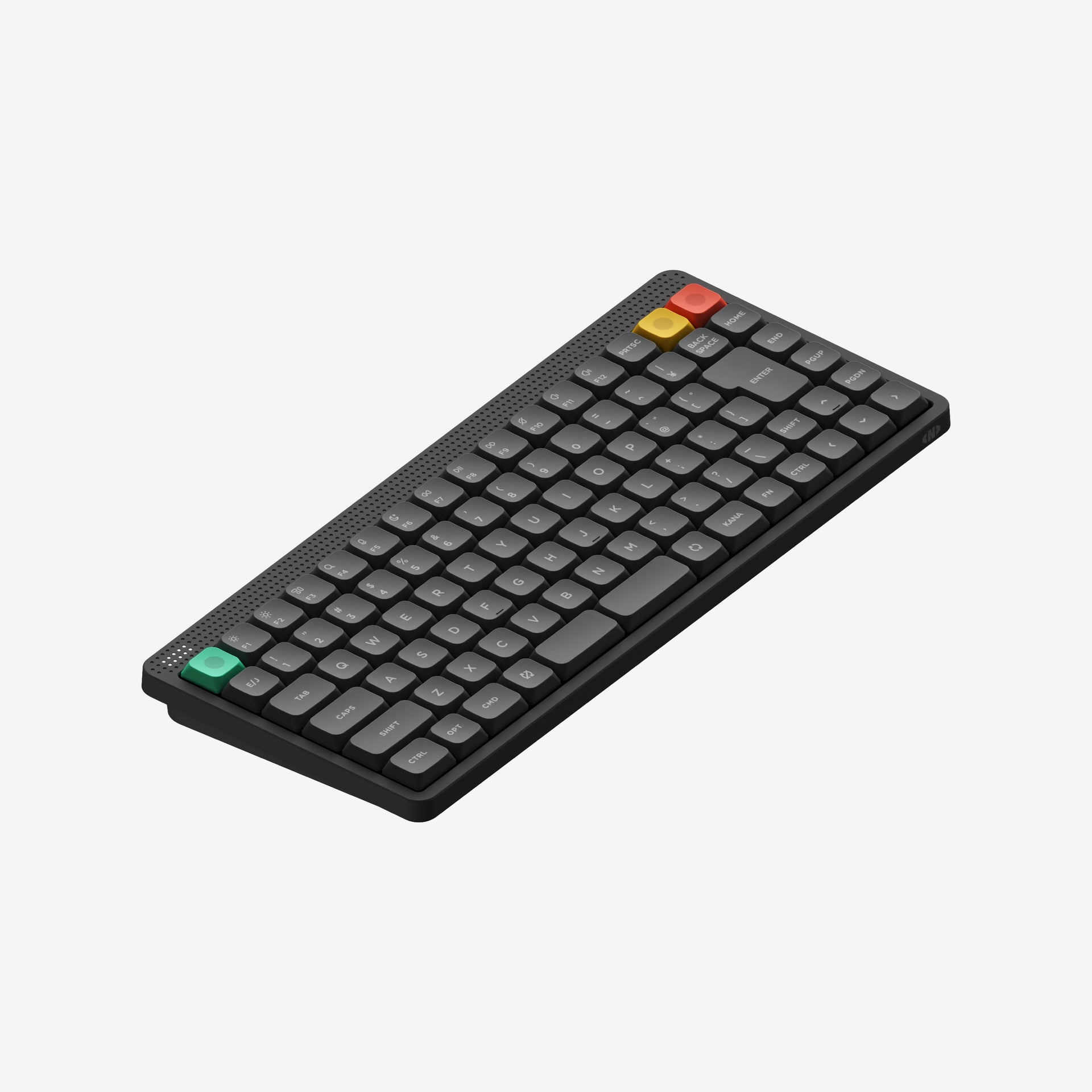 NUPHY キーボード Node75 - Low-profile Blush nano軸 ルナホワイト n75nwuj