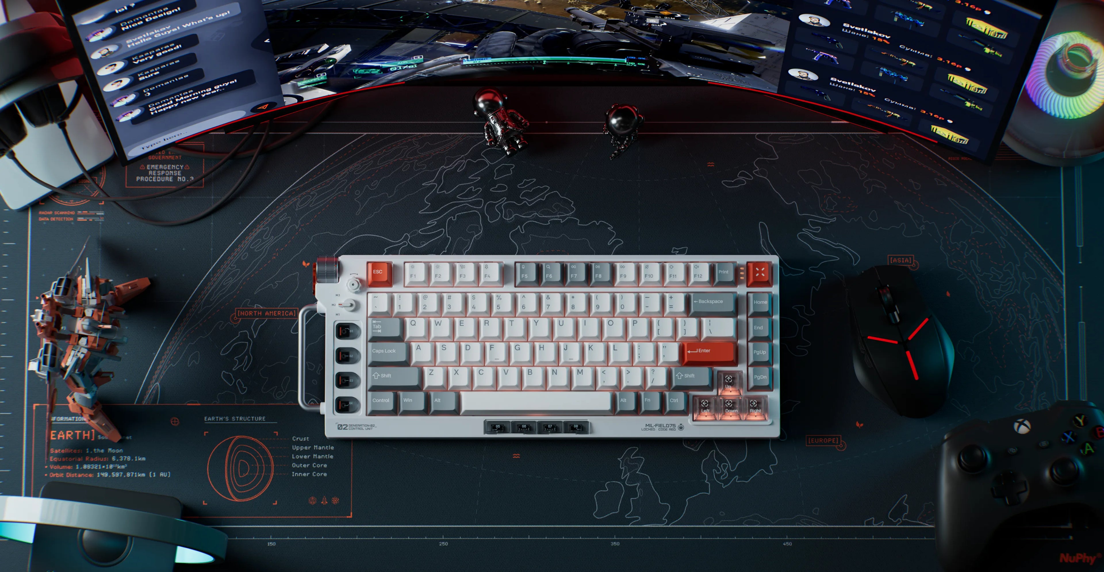 ラピッドトリガー搭載 75%ゲーミングキーボード|磁気スイッチ ラピッドトリガー搭載 75%ゲーミングキーボード|磁気スイッチ