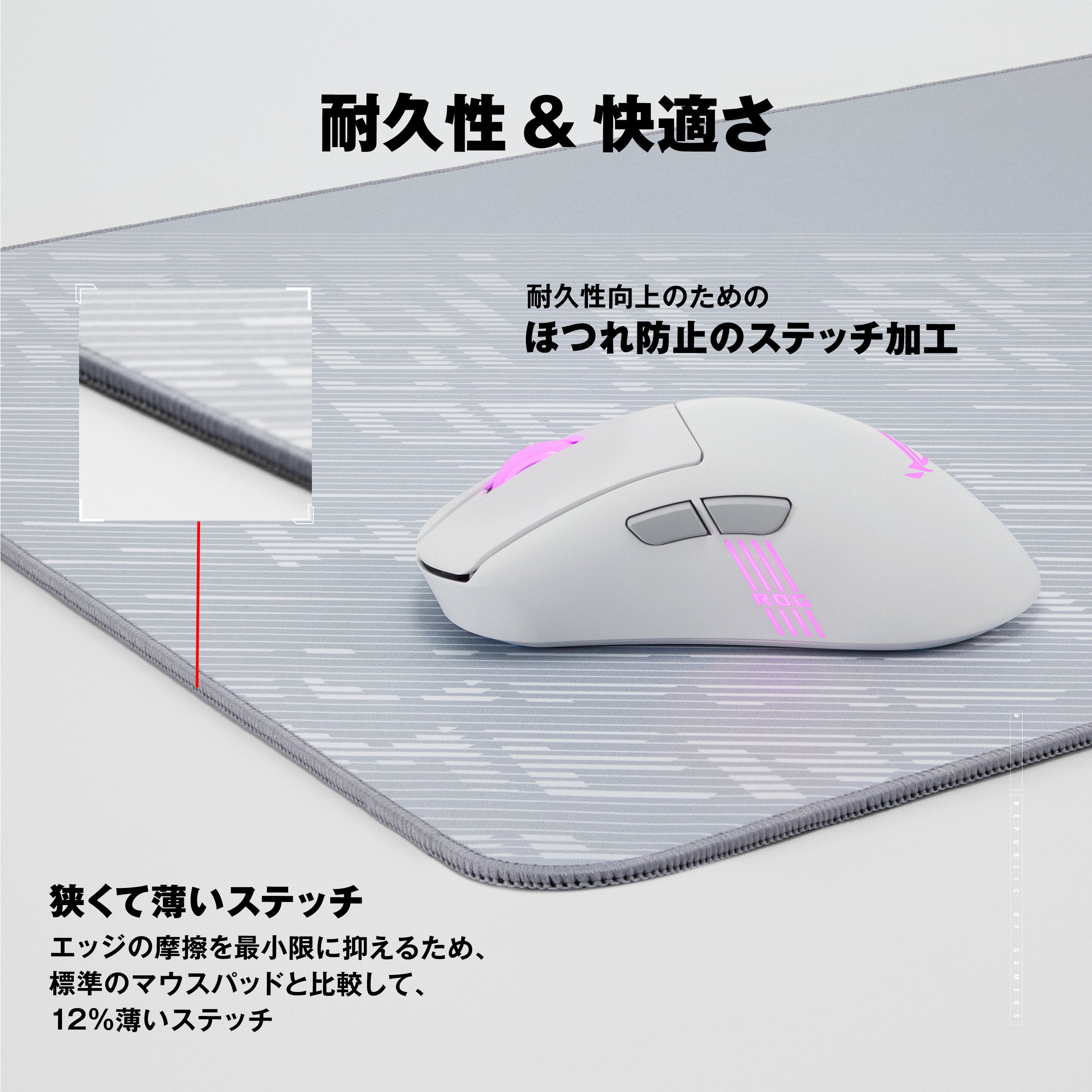 マウスパッド,マウス | ゲーミング マウスパッド | ROG Scabbard II