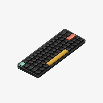 Nuphy Air60 V2 + キーキャップ+ キーボードケース Nuphy シャインスルー PC キーキャップ (ブラック) – DIGIART