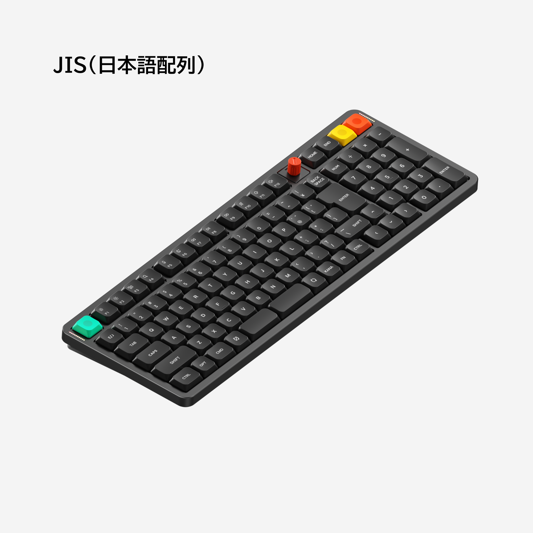 ロープロファイル メカニカルキーボード 100%｜Air100 V3 日本語配列