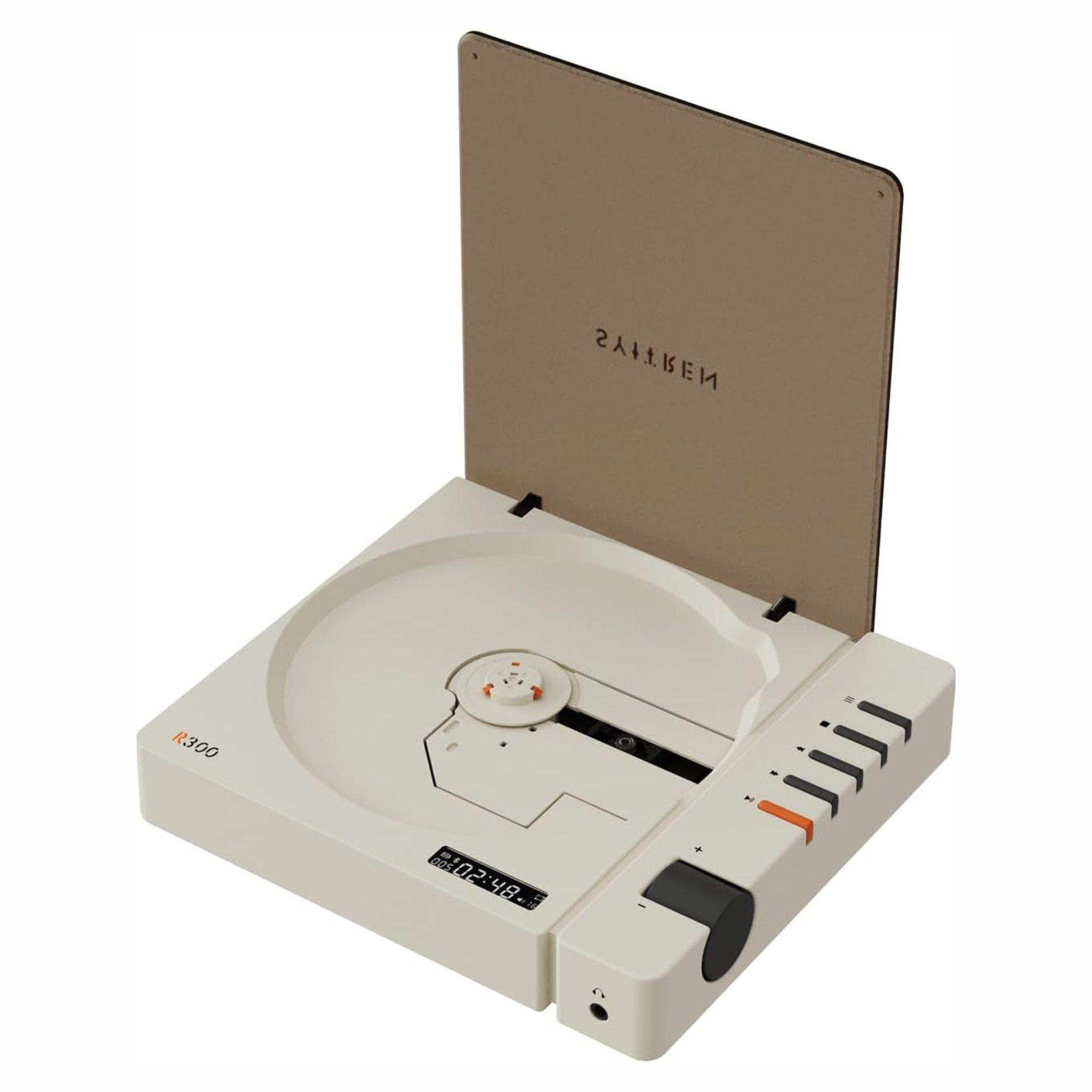 Bluetooth CDプレイヤー Syitren R300｜レトロデザイン・ポータブル