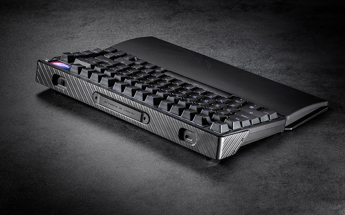 ROG Azoth Extreme | PBT Keycaps | Gaming キーボード｜ROG